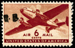 N°16 6c Rouge, Type I Casablanca - TB - Military Airmail