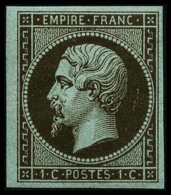 N°11c 1c Modoré - TB - 1853-1860 Napoleon III