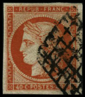 N°5a 40c Orange Vif - TB - 1849-1850 Cérès
