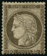 N°56 30c Brun - TB - 1871-1875 Ceres
