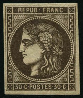 N°47 30c Brun - TB - 1870 Bordeaux Printing
