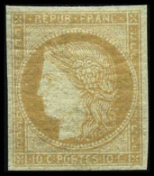 N°36c 10c Bistre-jaune (granet) - TB - 1870 Siege Of Paris