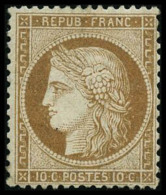 N°36 10c Bistre - TB - 1870 Siege Of Paris