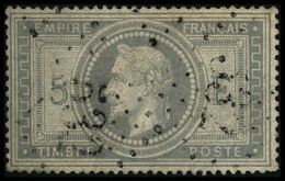 N°33 5F Empire, Signé JF Brun - TB - 1863-1870 Napoleon III With Laurels