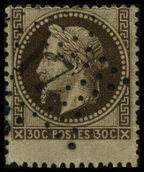 N°30 30c Brun, Exceptionnelle Variété De Piquage - TB - 1863-1870 Napoléon III. Laure