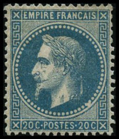 N°29B 20c Bleu, Type II - TB - 1863-1870 Napoleon III With Laurels
