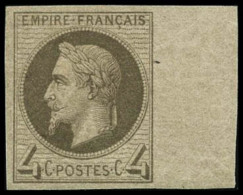 N°27f 4c Gris, Rotschild BDF, Infime Trace De Charnière - TB - 1863-1870 Napoléon III. Laure