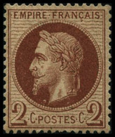 N°26 2c Rouge-brun, Pièce De Luxe - TB - 1863-1870 Napoleon III With Laurels