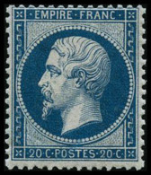 N°22 20c Bleu - TB - 1862 Napoleone III