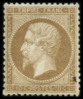 N°21 10c Bistre, Pièce De Luxe - TB - 1862 Napoleone III