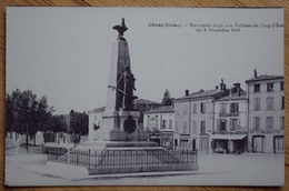 Delcampe - 26 : Crest - Monument érigé Aux Victimes Du Coup D'Etat Du 2 Décembre 1851 - (n°8007) - Crest