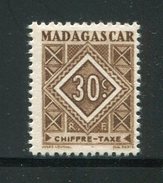 MADAGASCAR- Taxe Y&T N°32- Neuf Avec Charnière * - Timbres-taxe