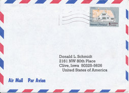 Finland Air Mail Cover Sent To USA 11-8-2004 - Covers & Documents