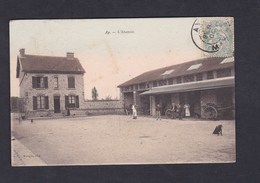 Rare Ay ( En Champagne Marne 51) - L' Abattoir ( Animée Colorisée Ed. Mougin) - Ay En Champagne