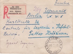 Russia Postal History. MAKINSKOE VOLOSTNOE PRAVLENIE Now Kazakstan - Briefe U. Dokumente