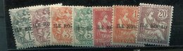 Rouad *  N° 4 à 10 - Unused Stamps