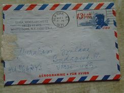 D149132 USA  Aerogramme  -New York  1971  USO Anniversary 30th 1941-1971  Kennedy Postal Stationery - Altri & Non Classificati