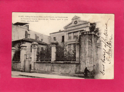 30 GARD, ALAIS, Collège De Jeunes Filles, 1908, (Peschaud) - Alès