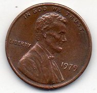 U.S.A. - One Cent 1979 - Lincoln - 1959-…: Lincoln, Memorial Reverse