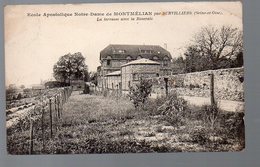 Montmélian Par Survilliers (95 Val D'oise)  La Terrasse Avec La Roseraie (voyagé) (PPP4739 - Survilliers