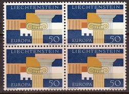 Liechtenstein 1963 Europa, Mint No Hinge, Block, Sc# 399, Mi 431, SG 427 - Unused Stamps