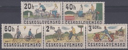 CZECHOSLOVAKIA 2522-2526,unused - Sonstige (Land)