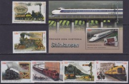 2016.47 CUBA 2016 MNH. FERROCARRIL SHINKASEN. RAILROAD RAILWAYS LOCOMITIVE. - Unused Stamps