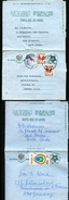 SOUTH AFRICA 2 Air Letters #56 Used EAST LONDON & PORT ELIZABETH To East Germany - Luftpost