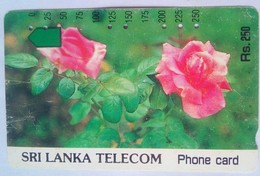 Sri Lanka Rs 250 Roses Tamura - Sri Lanka (Ceylon)