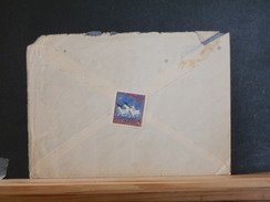 68/259   LETTRE NORGE.1949 + VIGNETTES - Cartas & Documentos