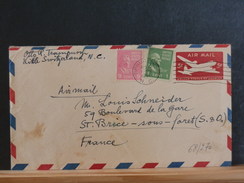 68/270    AIR MAIL USA TO FRANCE - 1941-60