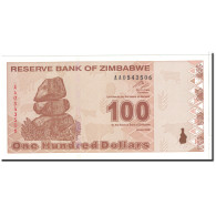 Billet, Zimbabwe, 100 Dollars, 2009, Undated, KM:97, SPL+ - Simbabwe