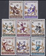 Rwanda N° 485 / 92 X Jeux Olympiques De Munich, Les 8 Valeurs Trace De Charnière Sinon TB - Used Stamps