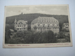 KÖNIGSTEIN    , Schöne Karte Um 1915 - Koenigstein