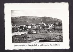 CPSM 83 - NANS-LES-PINS - Vue Générale Et Chaîne De La Sainte-Baume - TB PLAN D'ensemble Du Village - Nans-les-Pins