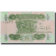 Billet, Iraq, 1/4 Dinar, 1993/AH1413, KM:77, NEUF - Iraq