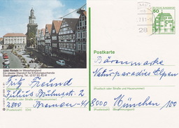 BPK Bund P 134 I "Rinteln"  Gelaufen Ab "BREMEN 1" (ak0436) - Illustrated Postcards - Used