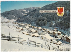 Wintersportplatz Gerlos, 1246 M.  - 'Gruß Aus Gerlos' - Zillertal -  Tirol  - Österreich/Austria - Gerlos