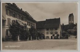 Gelterkinden - Kirche, Tuchhandlung Von Schwestern Wagner, Bank, Weinhandlung - Photo: Frobenius No. 1486 - Gelterkinden