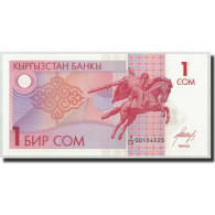 Billet, KYRGYZSTAN, 1 Som, Undated (1993), KM:4, NEUF - Kirghizistan