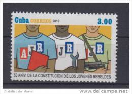 2010.49 CUBA 2010 MNH. 50 ANIV DE LA CONSTITUCION DE LOS JOVENES REBELDES. - Unused Stamps