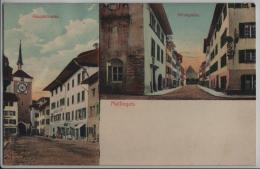 Mellingen - Hauptstrasse, Kirchgasse - Animee - Mellingen