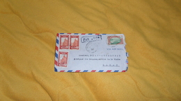 ENVELOPPE UNIQUEMENT DATE ?. / NIAMEY NIGER A DAKAR SENEGAL. / CACHETS + TIMBRES X4 - Other & Unclassified