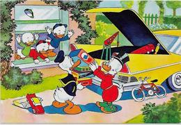 CPSM Walt Disney Mickey édition Donald Productions Donald Duck Stadhouderskade 85 Amsterdam écrite 1963 Donald - Sonstige & Ohne Zuordnung