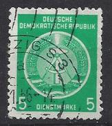 Germany (DDR) 1954  Dienstmarken (o) Mi.1 - Used