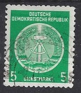 Germany (DDR) 1954  Dienstmarken (o) Mi.1 - Usati