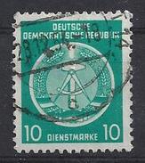 Germany (DDR) 1954  Dienstmarken (o) Mi.4 - Used