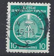 Germany (DDR) 1954  Dienstmarken (o) Mi.4 - Oblitérés