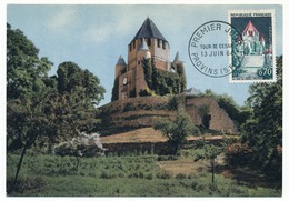 FRANCE => 8 Cartes Maximum => Sites Et Monuments Divers, Années 60 - 1960-1969