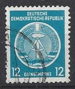 Germany (DDR) 1954  Dienstmarken (o) Mi.5 Type I - Usati